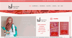 Desktop Screenshot of institut-alcham.fr